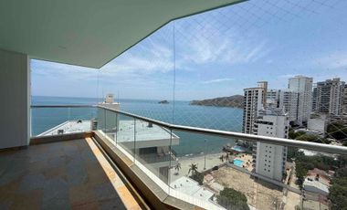Venta de apartamento segunda línea de mar Santa Marta