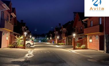 PUCON CASA 4D 4B + sala de estar CONDOMINIO PARQUE FORESTA COD.ACP0149