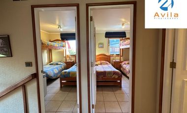 PUCON CASA 4D 4B + sala de estar CONDOMINIO PARQUE FORESTA COD.ACP0149