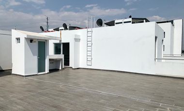 RENTA DEPARTAMENTO ZONA UDLAP, 2 RECAMRAS 2 1/2 BAÑOSCASETA DE VIGILANCIA 24/7  ROOFGARDEN PRIVADO POR DEPARTAMENTO.  SALÓN DE USOS MÚLTIPLES CON BAÑO