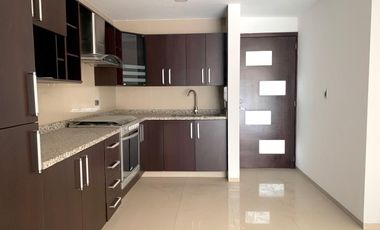 RENTA DEPARTAMENTO ZONA UDLAP, 2 RECAMRAS 2 1/2 BAÑOSCASETA DE VIGILANCIA 24/7  ROOFGARDEN PRIVADO POR DEPARTAMENTO.  SALÓN DE USOS MÚLTIPLES CON BAÑO