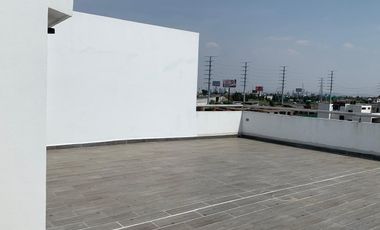 RENTA DEPARTAMENTO ZONA UDLAP, 2 RECAMRAS 2 1/2 BAÑOSCASETA DE VIGILANCIA 24/7  ROOFGARDEN PRIVADO POR DEPARTAMENTO.  SALÓN DE USOS MÚLTIPLES CON BAÑO