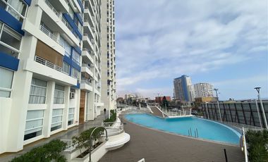 Venta Dpto 3 D, 2 B, Vista al mar, Edificio Oceánica, Sector sur de  Iquique