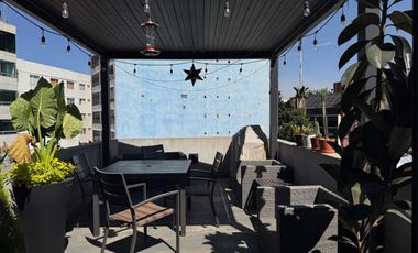 Penthouse con terraza 140 m2 Insurgentes Mixcoac