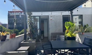 Penthouse con terraza 140 m2 Insurgentes Mixcoac