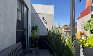 Penthouse con terraza 140 m2 Insurgentes Mixcoac