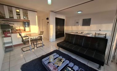 Vende Dpto 1 D. 1 B, Amoblado, promera línea, vista al Mar Edificio Delfines Iquique
