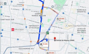 BODEGA EN VENTA DE RECUPERACION BANCARIA EN GRANJAS MÉXICO, IZTACALCO, CDMX.