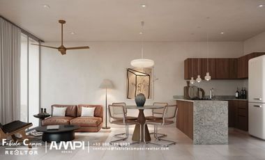 Departamento de 2 recámaras en Mérida Yucatán- entrega MAYO 2027