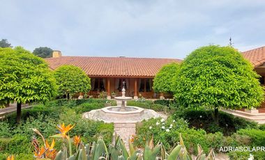 Casona patronal 4 D 4 B 541 m2 en 9.851 m2 de parque