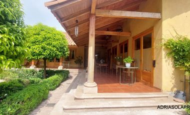 Casona patronal 4 D 4 B 541 m2 en 9.851 m2 de parque