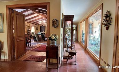 Casona patronal 4 D 4 B 541 m2 en 9.851 m2 de parque