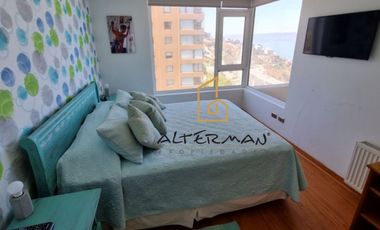 Espectacular Vista Al Mar, Con O Sin Muebles, Reñaca