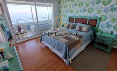 Espectacular Vista Al Mar, Con O Sin Muebles, Reñaca