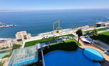 Espectacular Vista Al Mar, Con O Sin Muebles, Reñaca