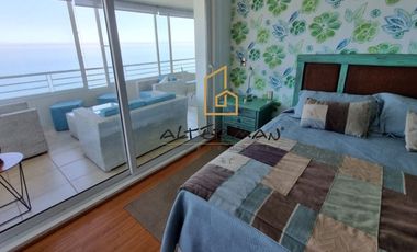 Espectacular Vista Al Mar, Con O Sin Muebles, Reñaca