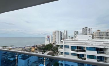 Se Vende o Arrienda Espectacular Apartamento frente al mar.