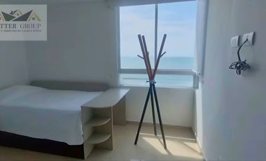Se Vende o Arrienda Espectacular Apartamento frente al mar.