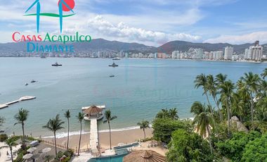 Departamento frente al mar con terraza y acabados de lujo
