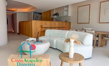 Departamento frente al mar con terraza y acabados de lujo