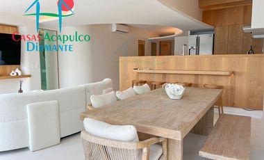 Departamento frente al mar con terraza y acabados de lujo