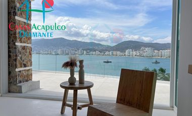 Departamento frente al mar con terraza y acabados de lujo