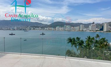 Departamento frente al mar con terraza y acabados de lujo