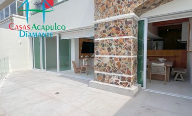 Departamento frente al mar con terraza y acabados de lujo
