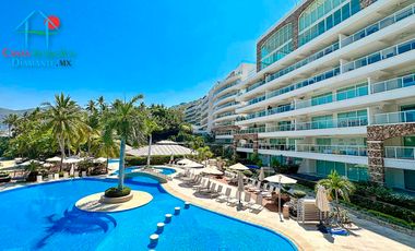 Departamento frente al mar con terraza y acabados de lujo