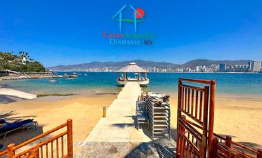 Departamento frente al mar con terraza y acabados de lujo