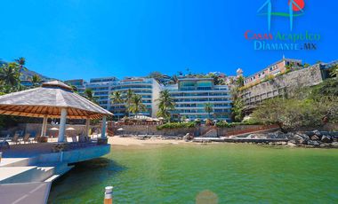 Departamento frente al mar con terraza y acabados de lujo