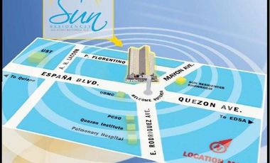 For Rent Studio @ Sun Residences Welcome Rotonda