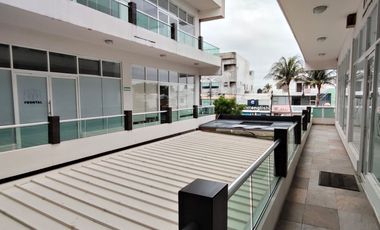 Locales desde 48 m² en Plaza Palmeras en el Fracc. Jardines de Virginia