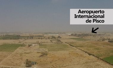 Terreno en Pisco, de 23.7 Hectáreas, altura Km 251