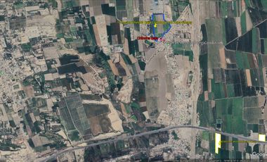 Terreno en Pisco, de 23.7 Hectáreas, altura Km 251