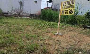 Vendo terreno 112 metros