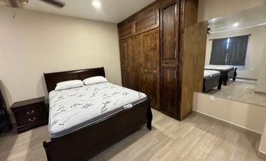 Departamento amueblado en renta Blvd Popotla Rosarito