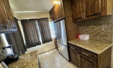 Departamento amueblado en renta Blvd Popotla Rosarito
