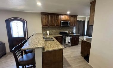 Departamento amueblado en renta Blvd Popotla Rosarito