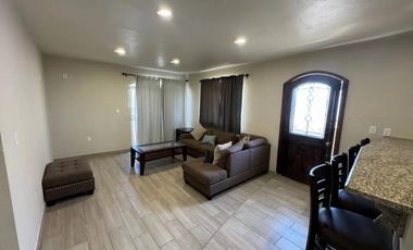 Departamento amueblado en renta Blvd Popotla Rosarito