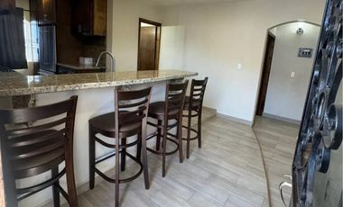Departamento amueblado en renta Blvd Popotla Rosarito