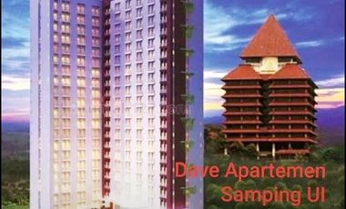 Sewa/Jual Apartemen Dave Depok Full Furnished Dekat UI Depok, Universitas Gunadarma, Mall Margo City