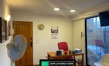 Departamento en arriendo en Providencia para uso de oficina