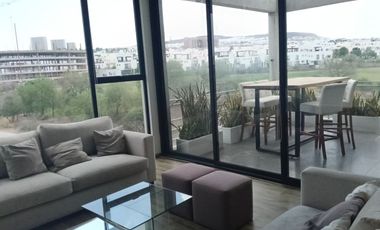 Departamento Penthouse Amueblado en Renta en Zibata, Querétaro