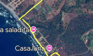 Ultimo terreno a 5 minutos del mar cerca de la Saladita Guerrero