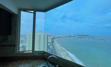 alquilo departamento en Salinas con maravillosa vista al mar malecón de Salinas