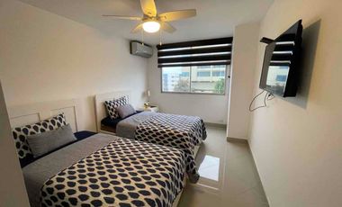 alquilo departamento remodelado en Chipipe Salinas Ecuador
