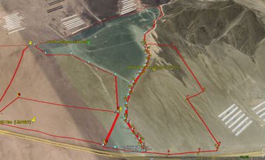 Terreno en Chancay de 91.679 has, Km 100 al 101