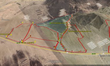 Terreno en Chancay de 91.679 has, Km 100 al 101