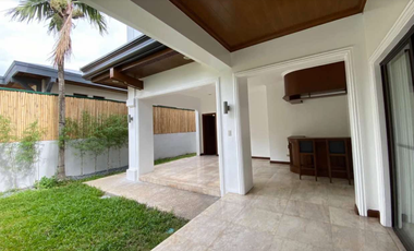FOR RENT: 5 BEDROOM HOUSE AND LOT IN AYALA ALABANG VILLAGE IN ALABANG MUNTINLUPA CITY